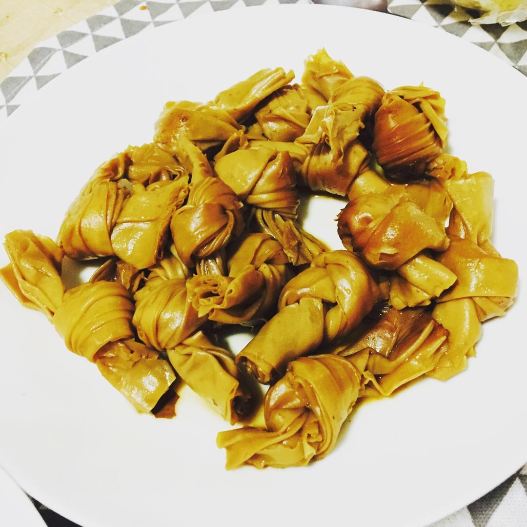 charlotte777做的卤千张结