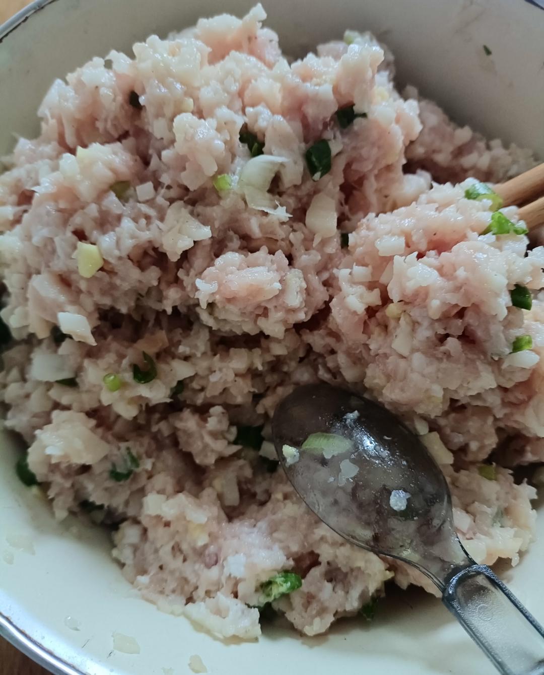 白莲藕猪肉饺子馅