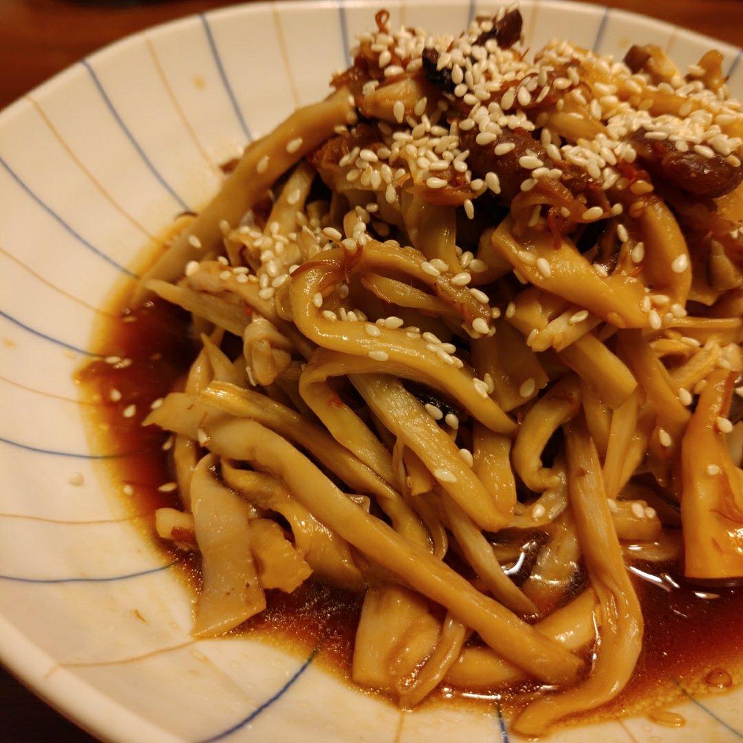 凉菜手撕杏鲍菇