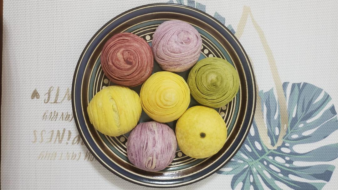 螺旋酥.蛋黄酥.-个人的技巧