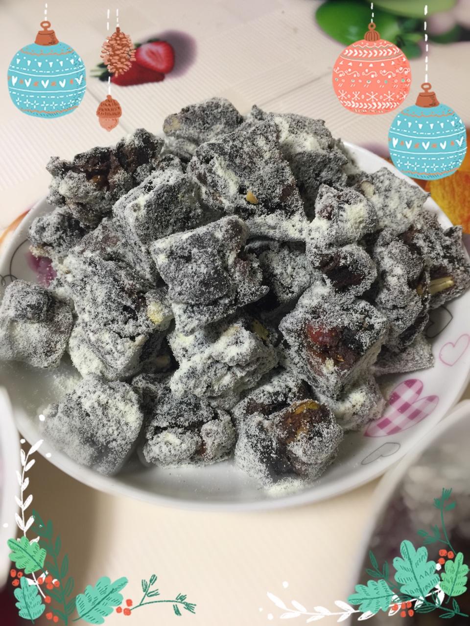 花样口味的雪花酥（12种不同口味）