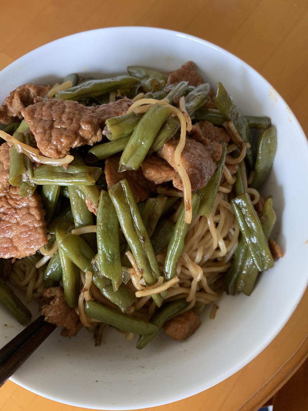硬菜代表--排骨炖豆角土豆（豆角焖面胚子）