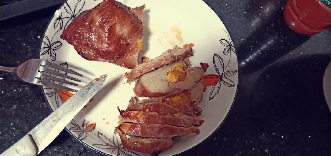 咸蛋叉烧肉（好吃得爆炸）