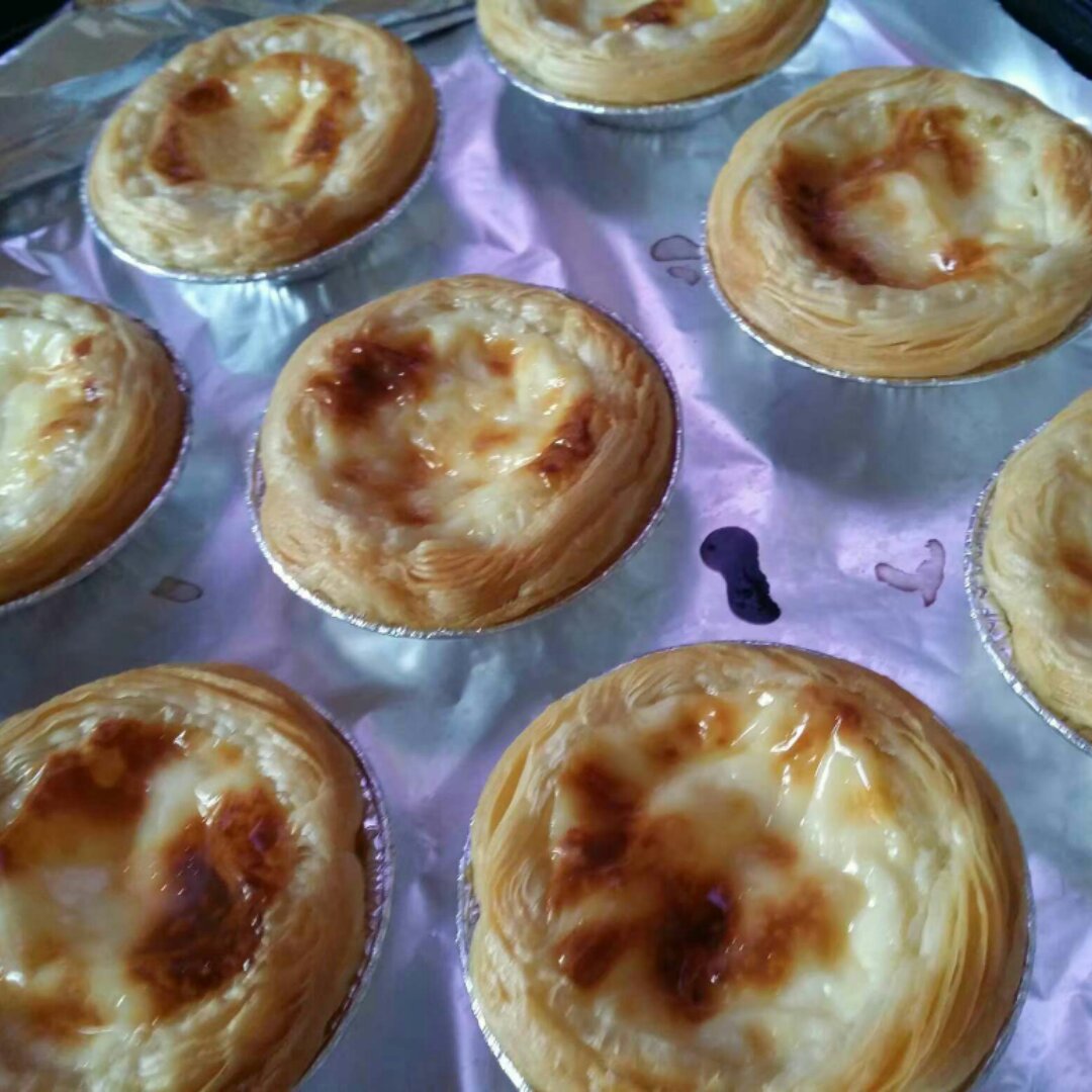 超完美味道超正的蛋挞配方，比KFC的还要嫩还要香~做过最好吃的蛋挞配方