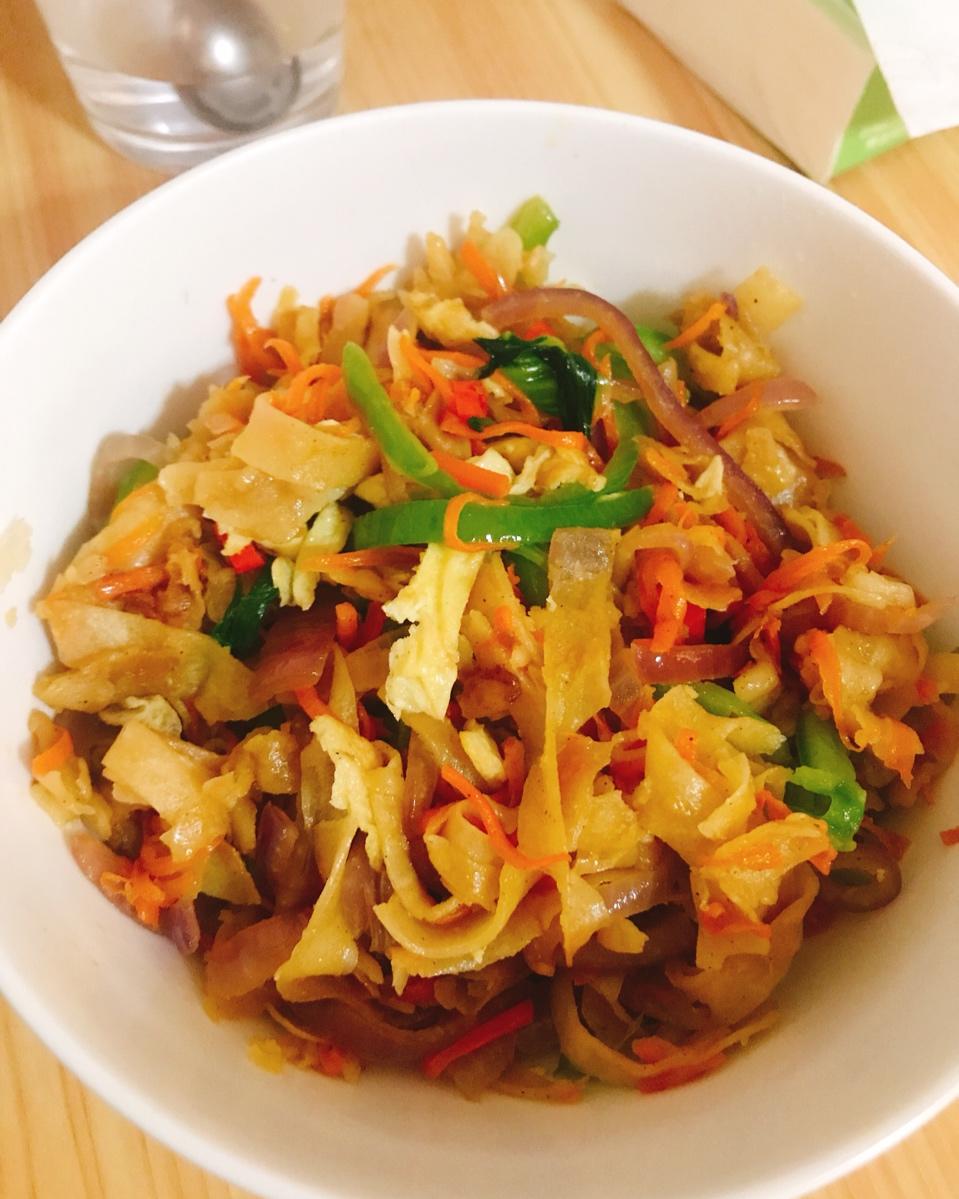 陕西私房炒饼[内附饼丝做法]