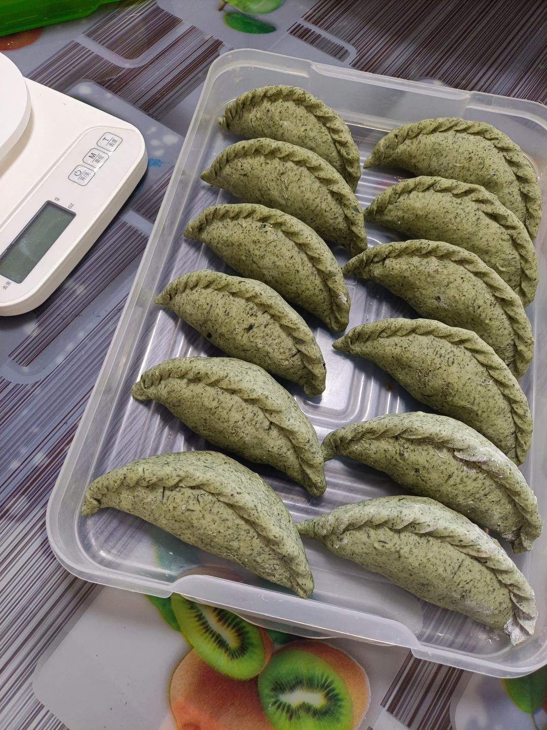 清明必吃的艾草青团