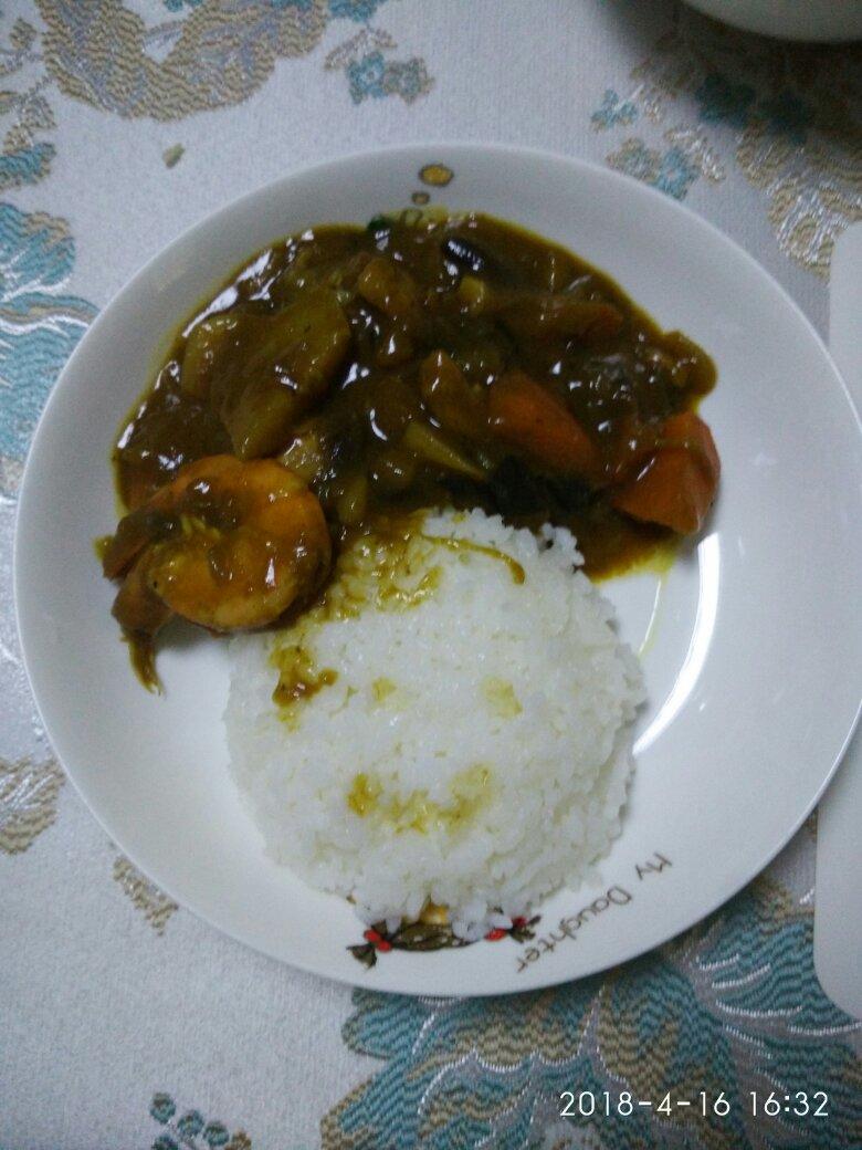 咖喱鸡肉饭