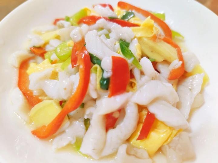 滑炒鱼丝