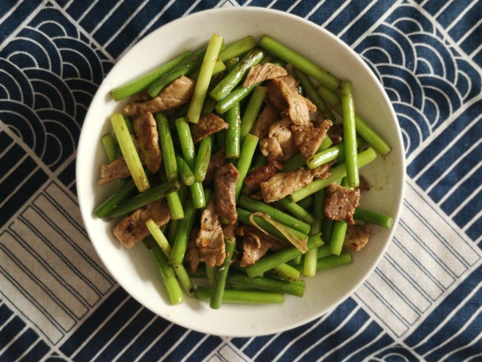 蒜薹炒肉