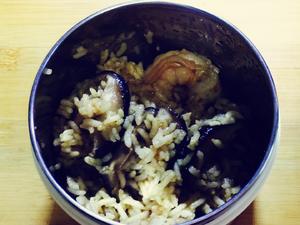 香菇虾仁油饭的做法 步骤6
