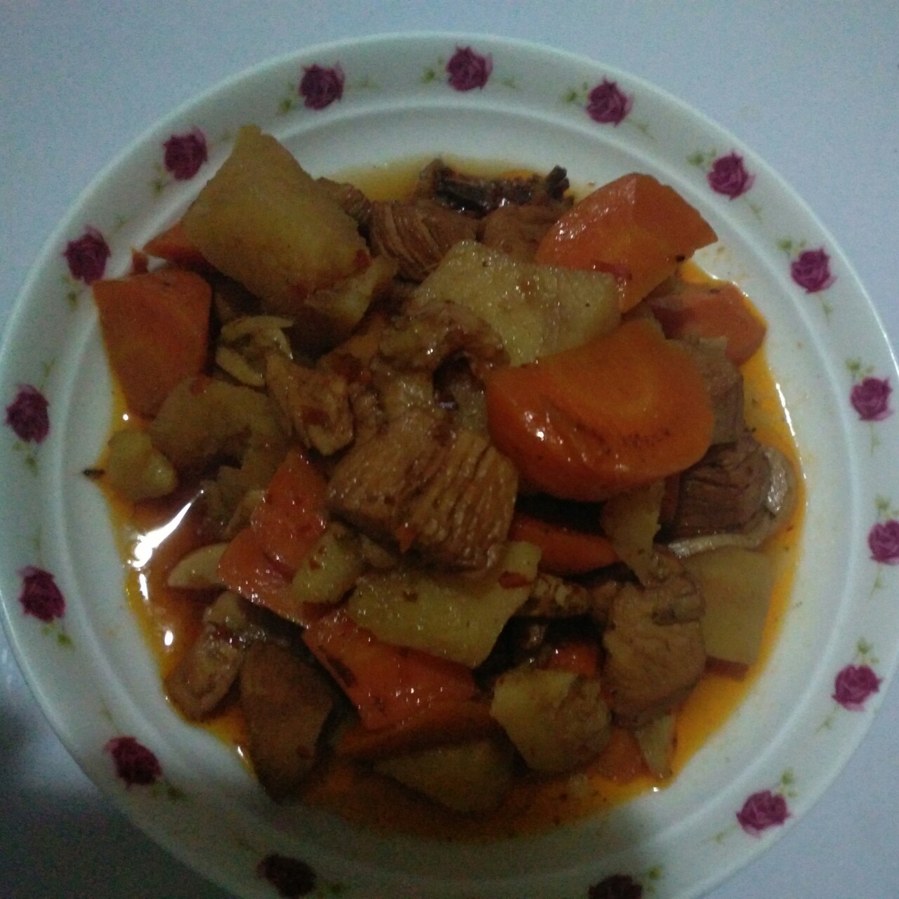 红烧鸡肉