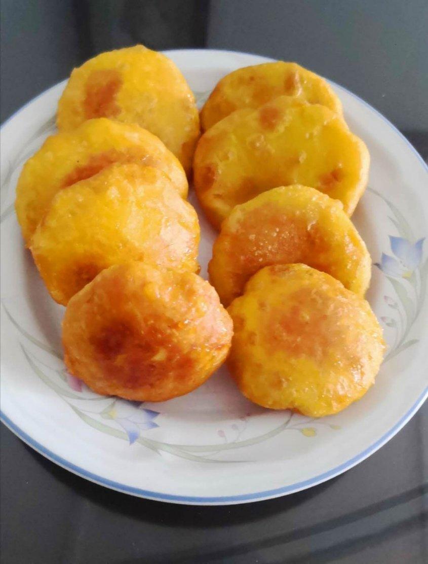 家庭版炸油糕，厨房小白一学就会的炸糖糕！