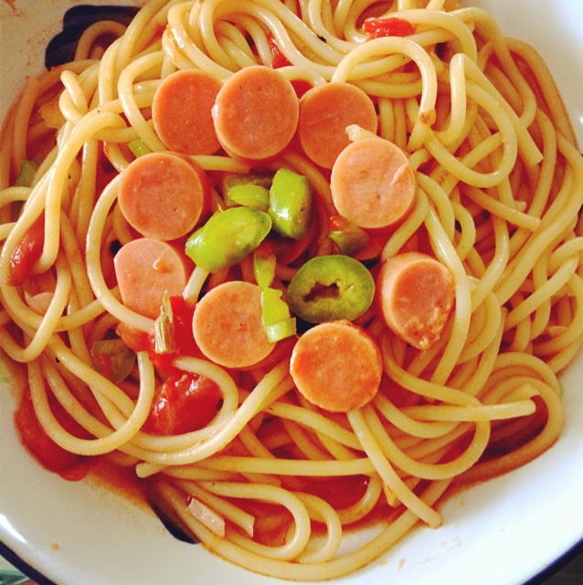 番茄肉酱意大利面