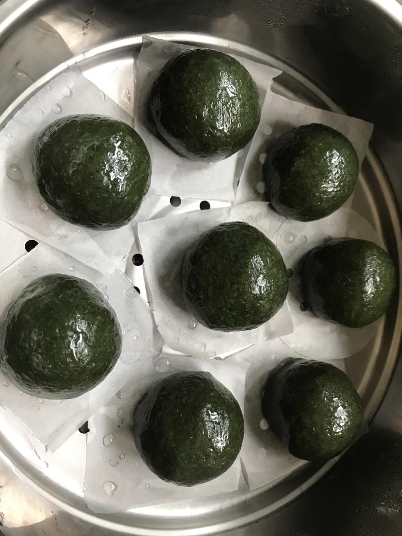 《Tinrry+》咸蛋黄肉松青团+红豆沙青团