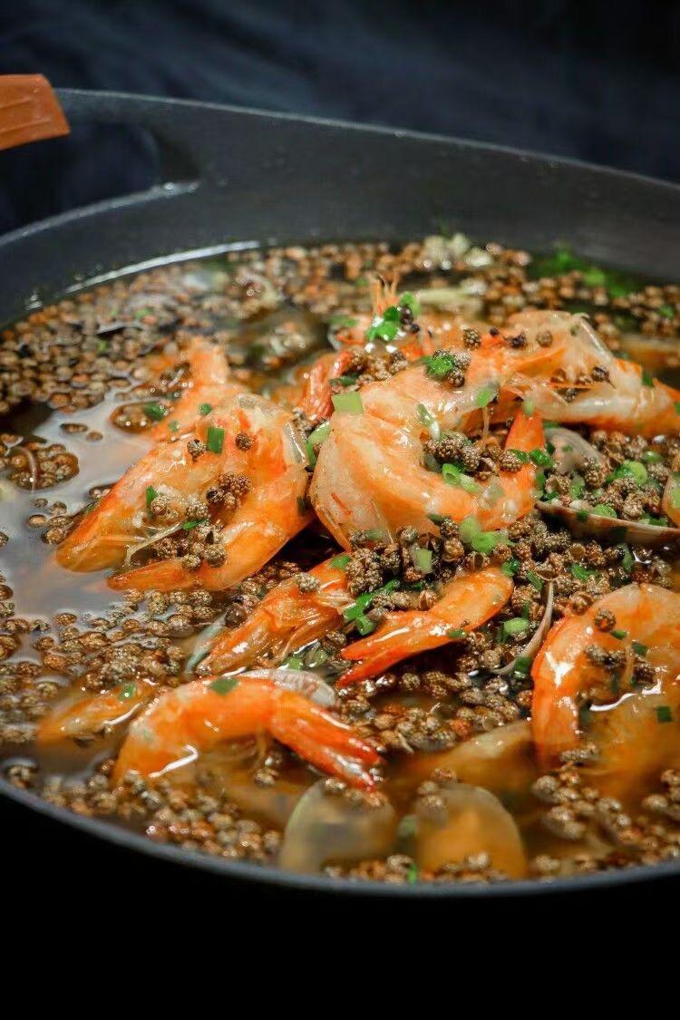 黄哈儿葱香麻麻虾的做法