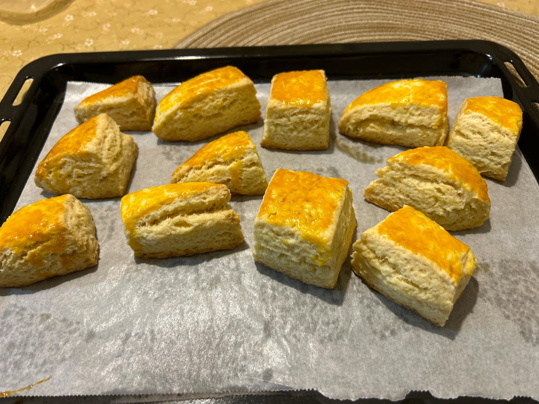 完美裂纹～百分百成功的超好吃奶香司康（禁止搬运）