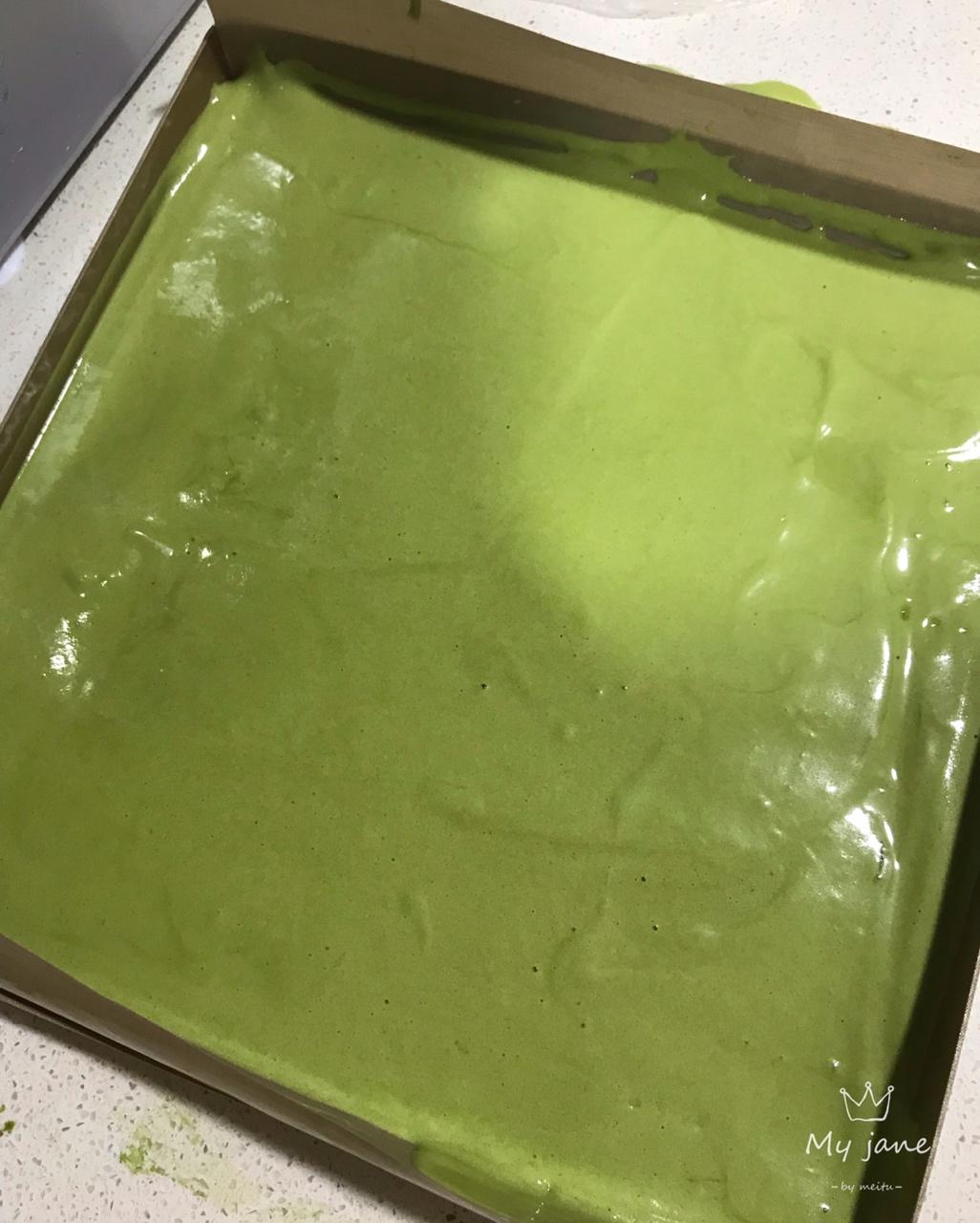 日式抹茶蛋糕卷