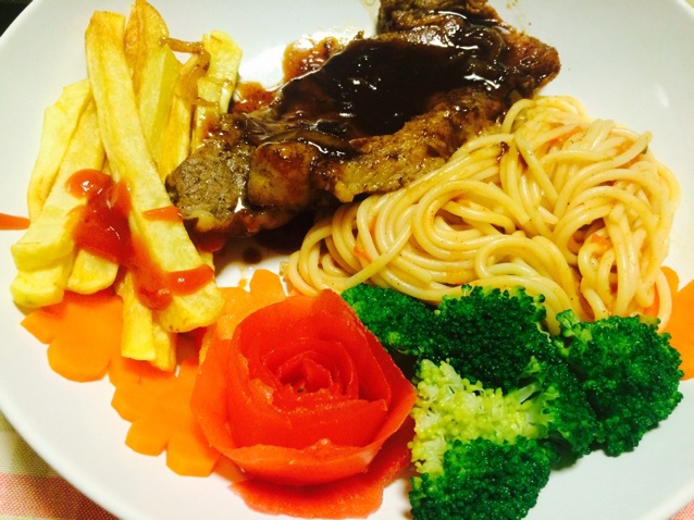 娇艳滴“鲜花”——摆盘神奇