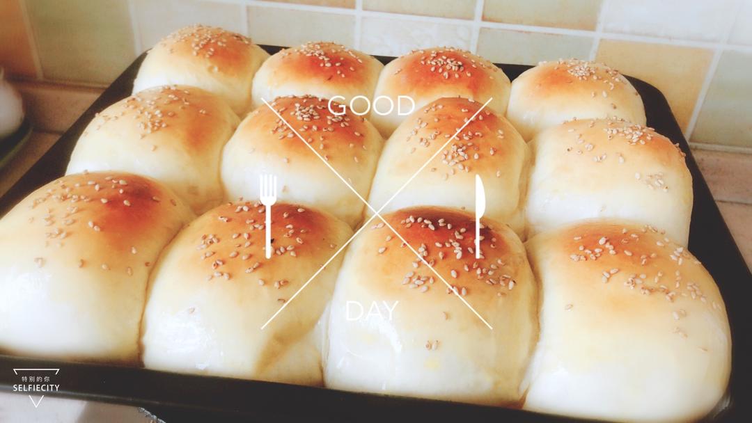 奶黄小餐包-一次发酵超好吃（附快手奶黄馅制作方法）