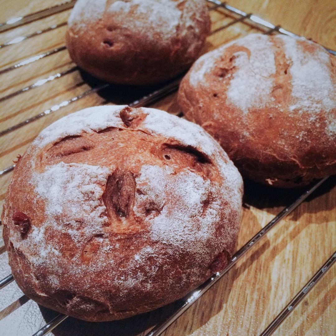 全麦巧克力豆软欧