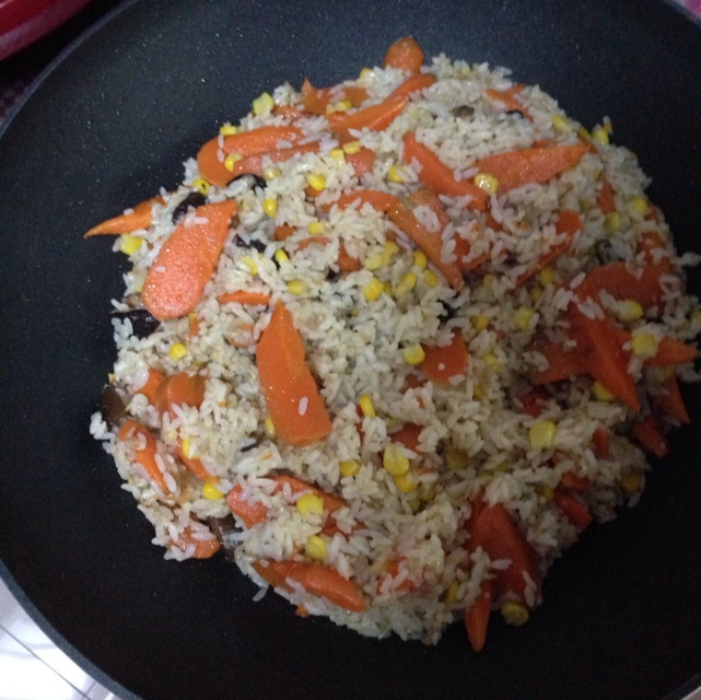 胡萝卜蛋炒饭