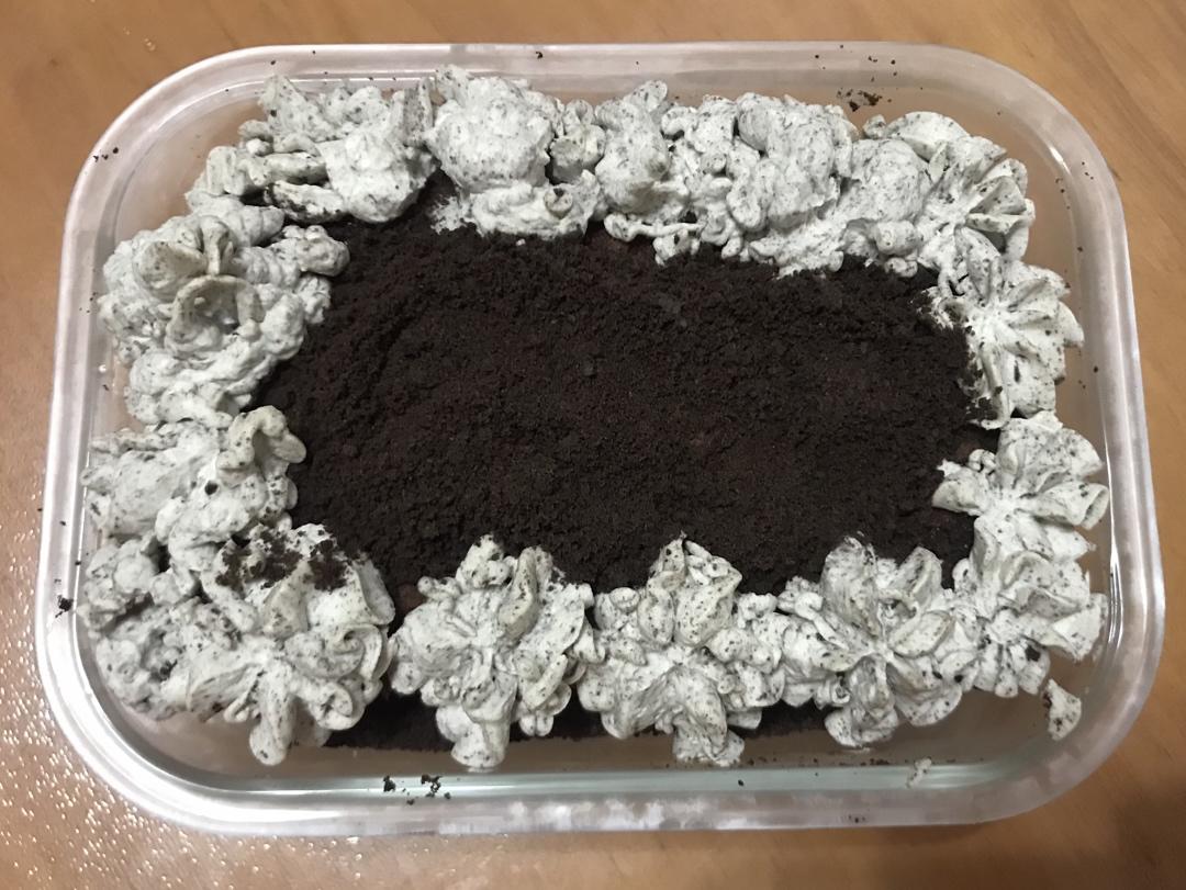 好吃到流泪的奥利奥咸奶油盒子蛋糕