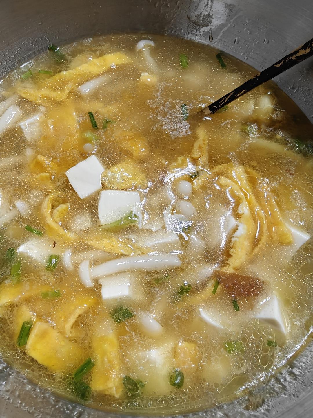 鲜美豆腐汤的简单做法