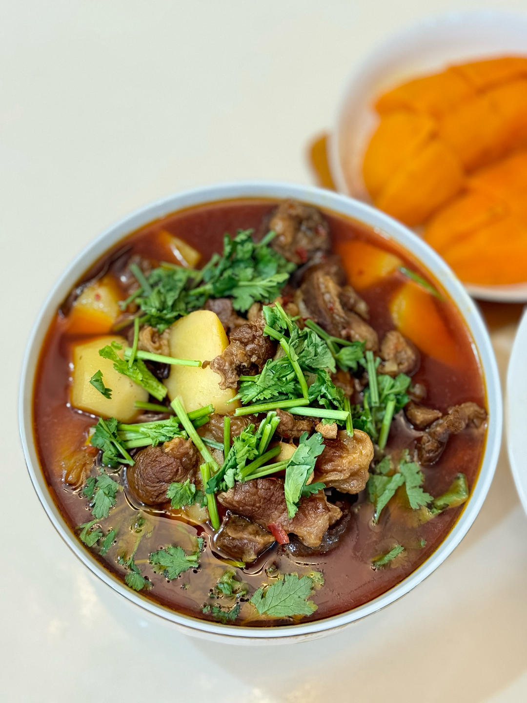 土豆炖牛肉