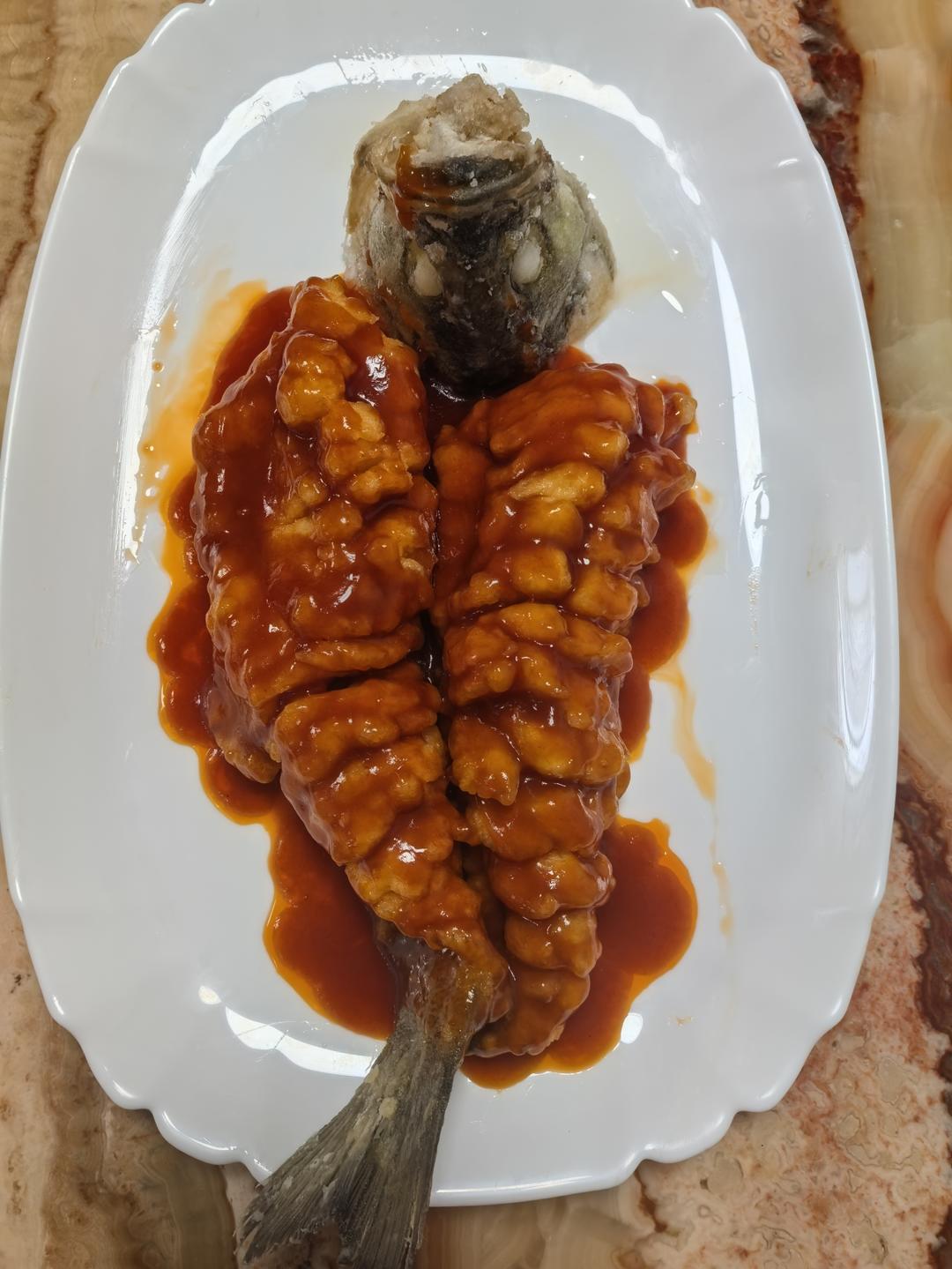 年菜必学【松鼠桂鱼】，给你多动图食谱，不信你学不会！（孔瑶原创食谱）