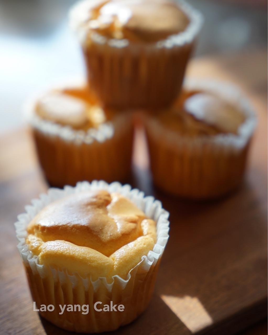 淡奶油戚风～柔软细腻奶味十足