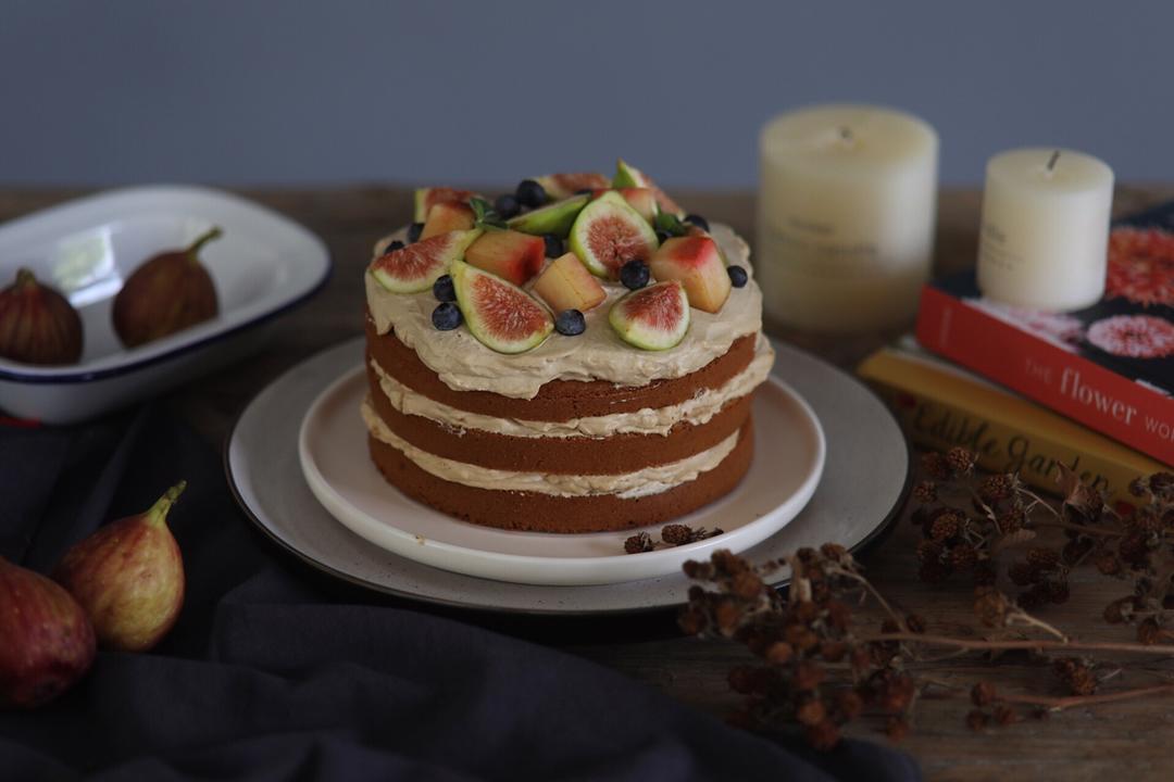 凉秋鲜奶油蛋糕