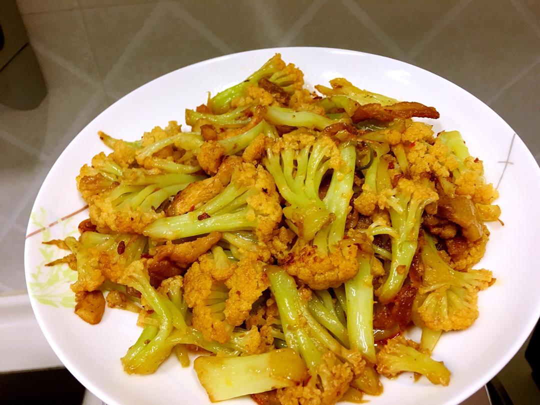 干锅有机花菜