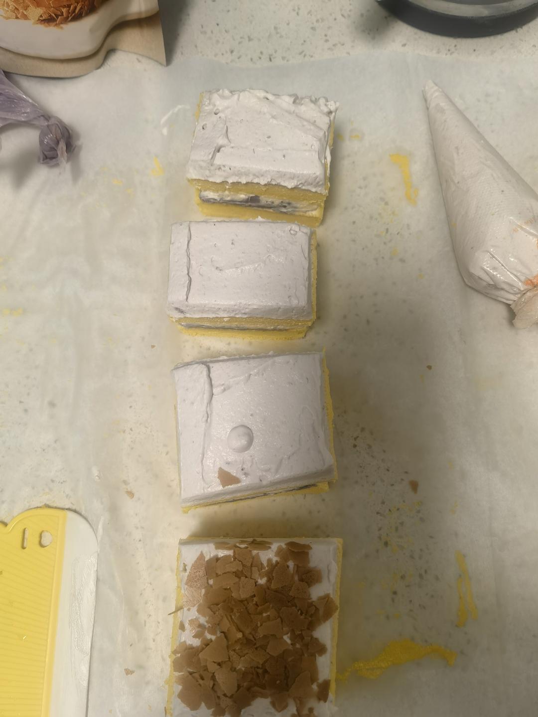 松松软软一口沦陷🔥乳酪芋泥雪贝🍰