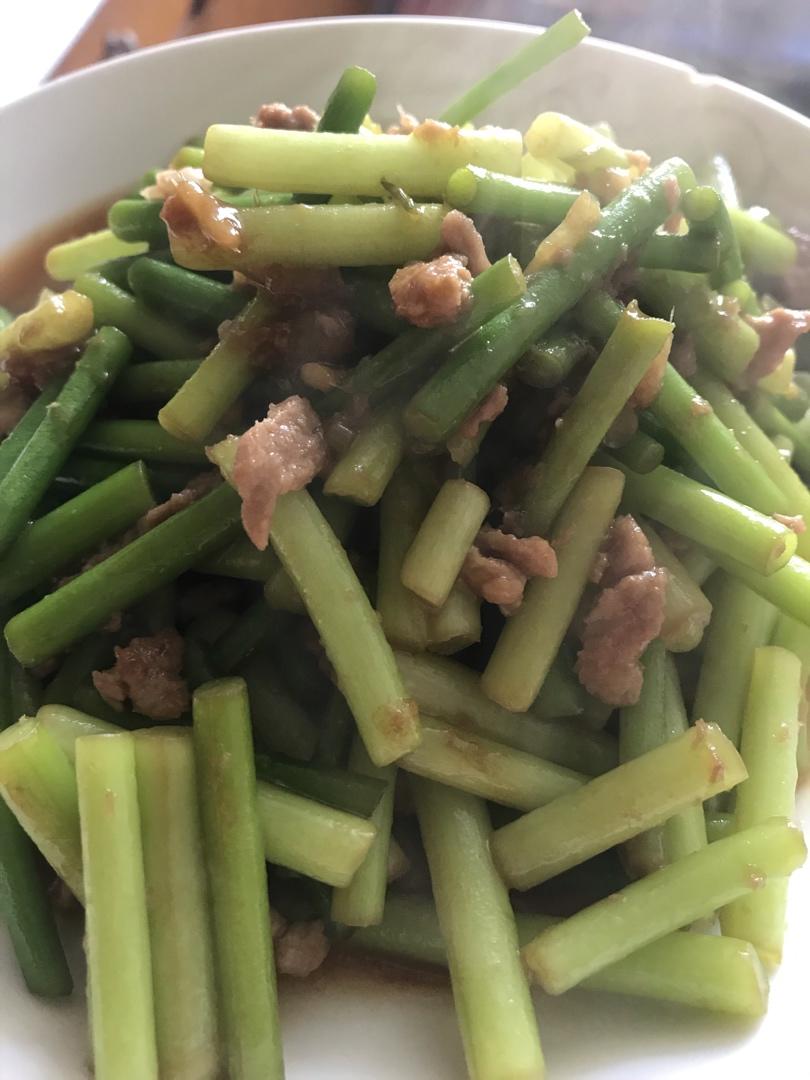 蒜薹炒肉
