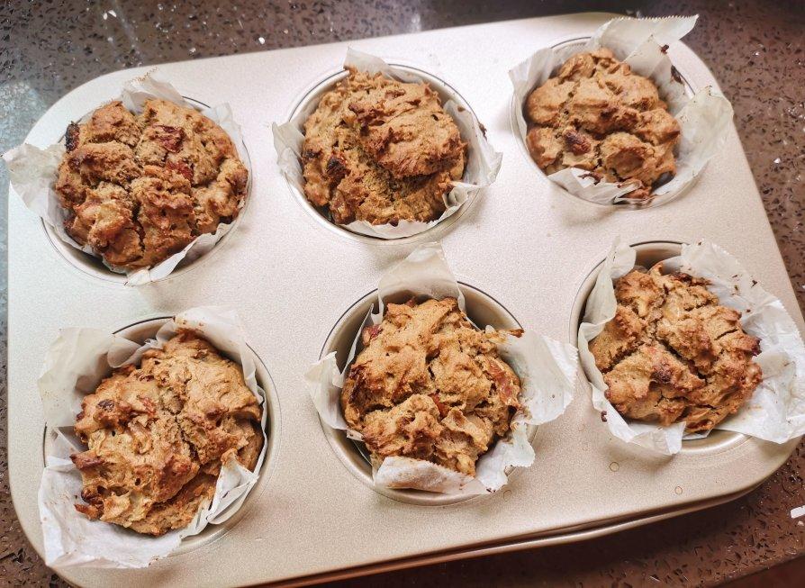 红糖桂圆核桃麦芬