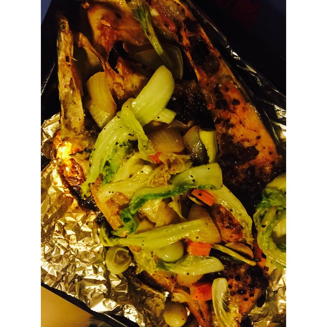 香辣烤鱼-烤箱版