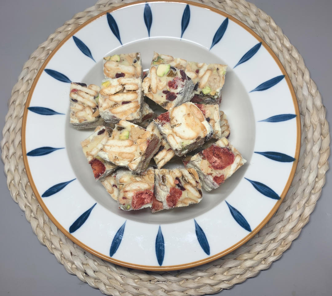 雪花酥  不甜版