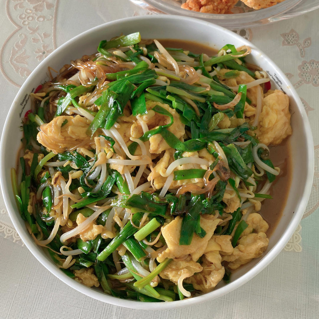 炒合菜～经典的拌饭菜，真的太香了