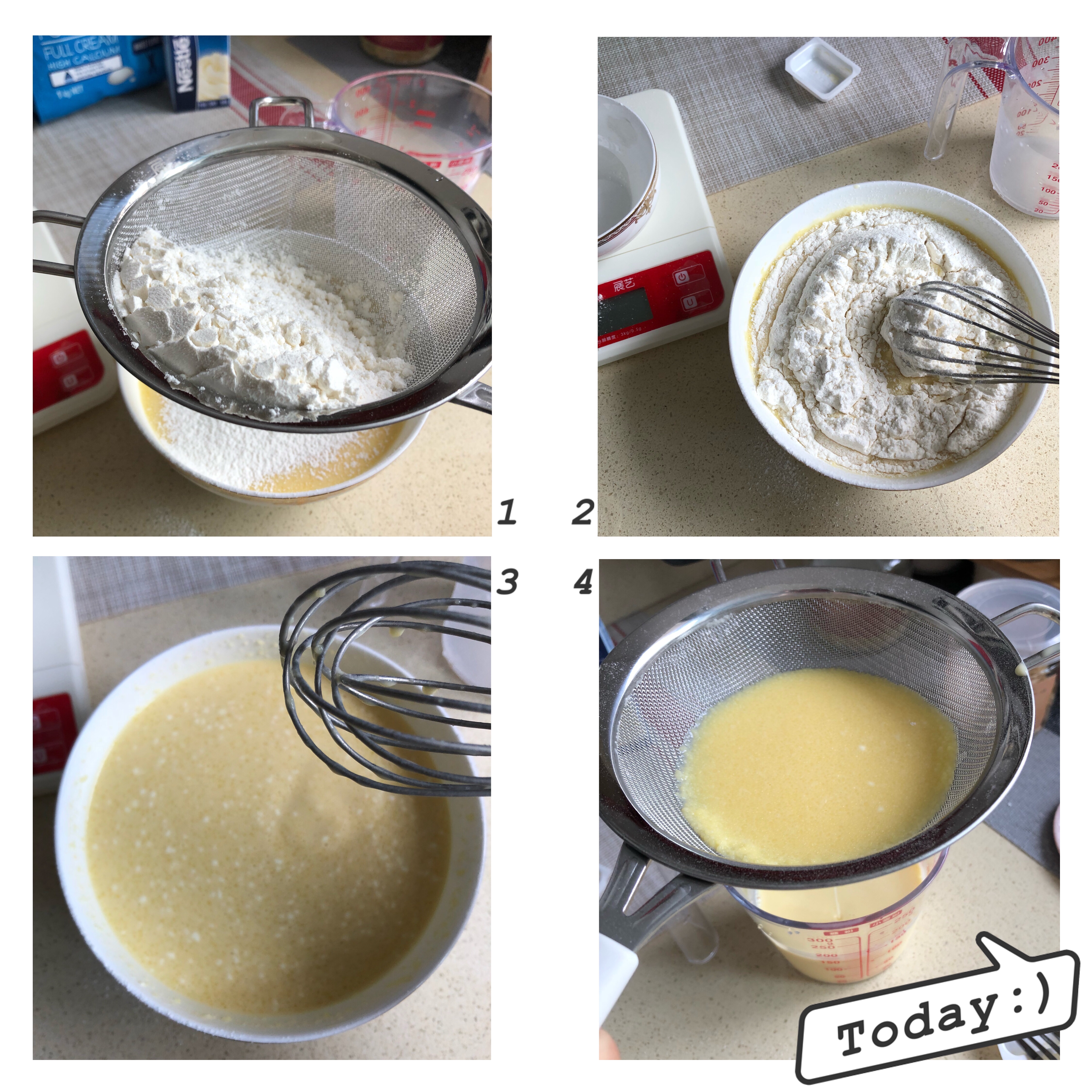 芒果千层蛋糕🍰（一看就会超详细超简单）的做法 步骤2
