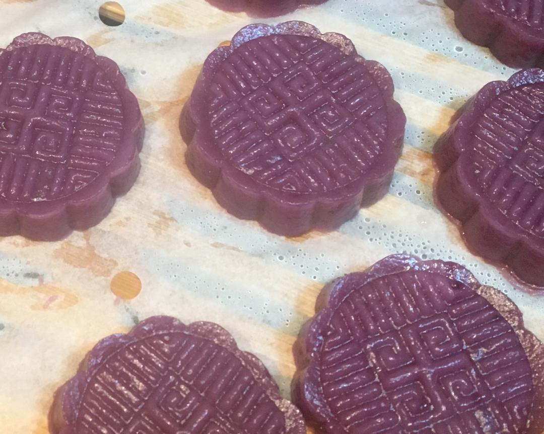 曼小姐的紫薯饼的做法