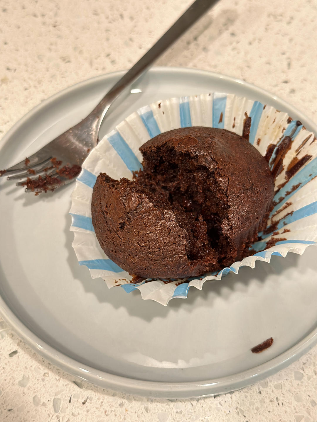 巨简单❗️超快速❗️巧克力玛芬蛋糕❗️好吃哭了