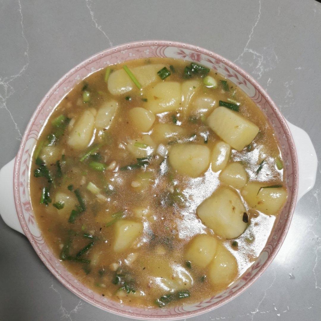 🔥巨下饭，软糯入味！比肉还好吃的红烧土豆