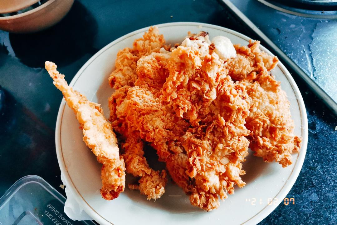 无敌炸鸡排（无面包糠版）