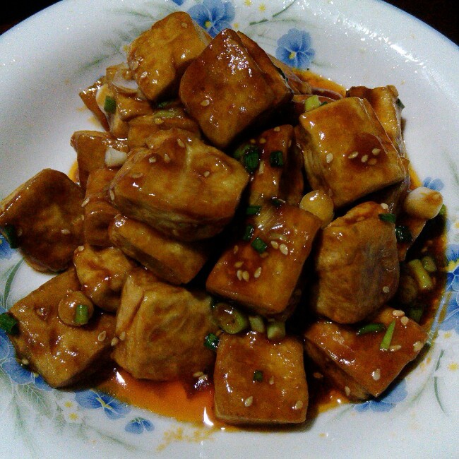 糖醋脆皮豆腐