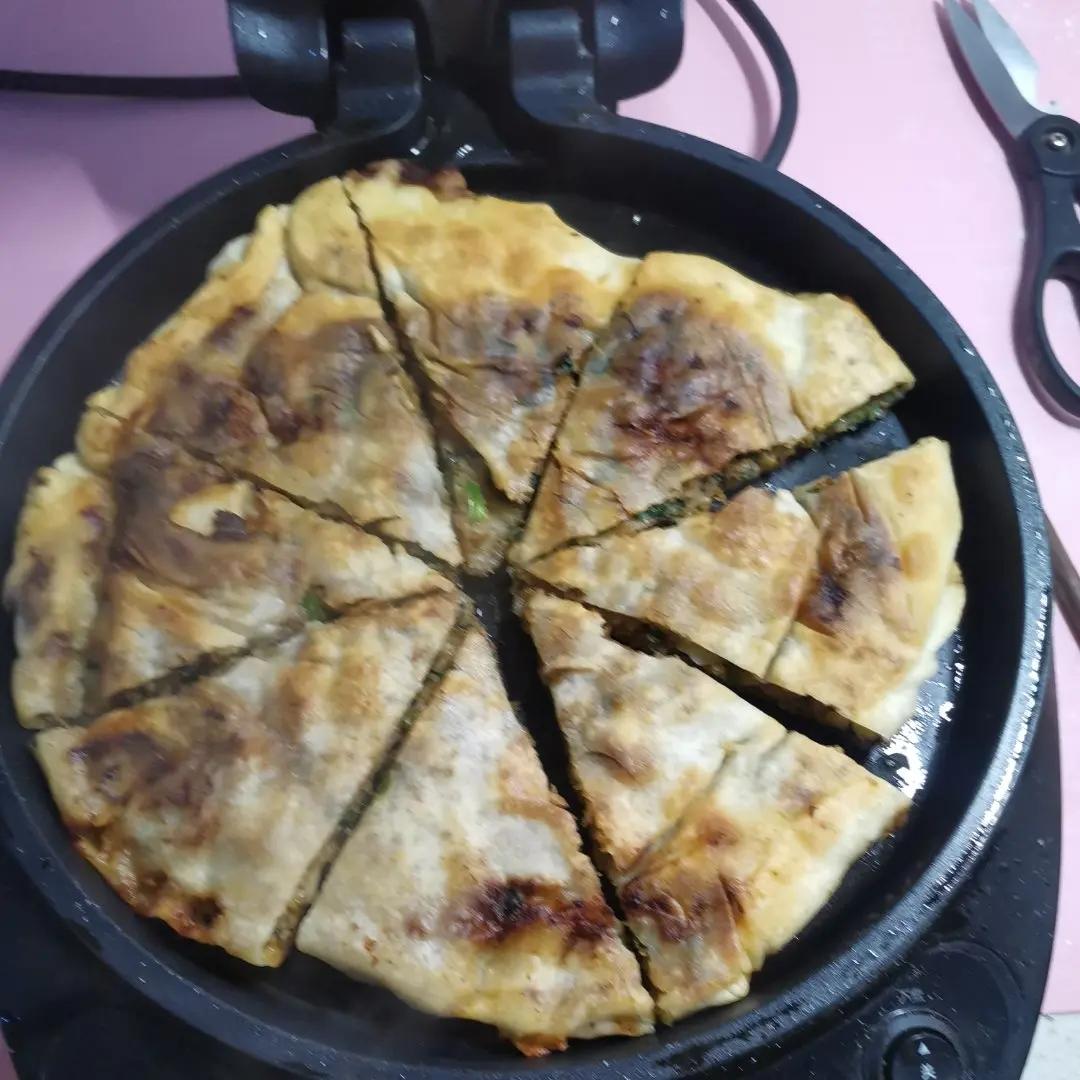 香葱肉饼