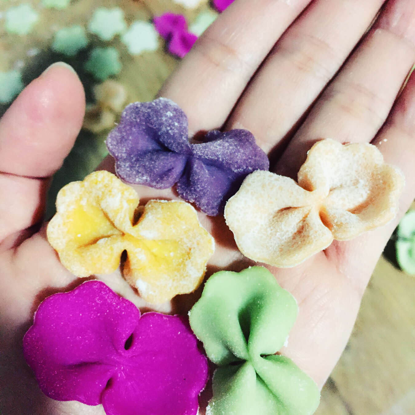 五彩蝴蝶面°专为宝宝制作๑