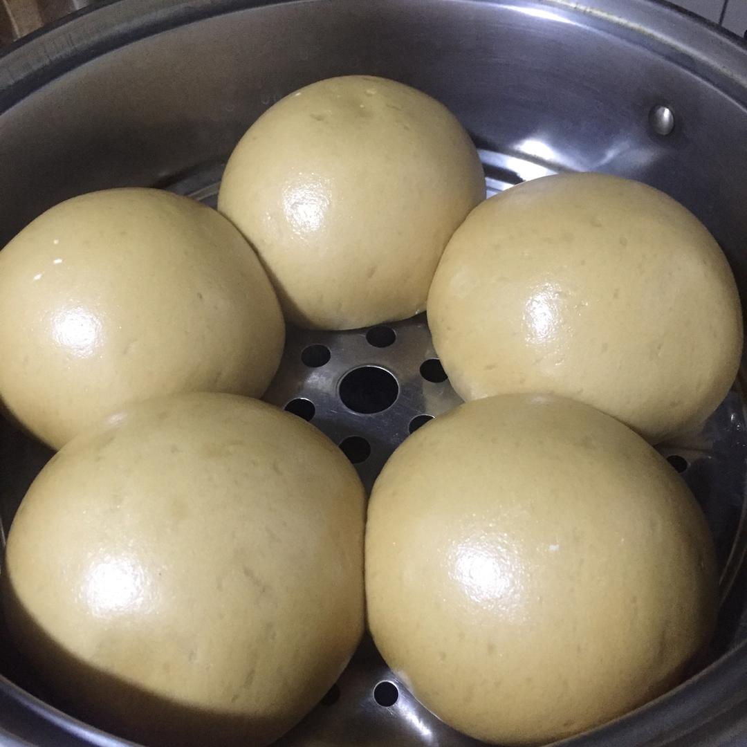 有着面包口感的红糖馒头（一次发酵）