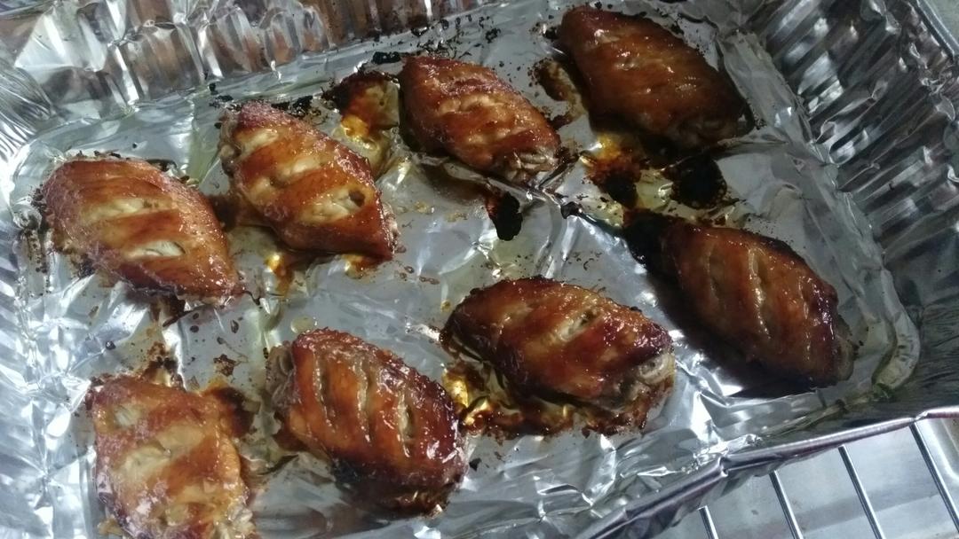 蜜汁鸡翅（烤箱）