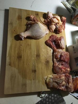 自制奥尔良鸡腿汉堡，从面粉生鸡腿做起的做法 步骤7