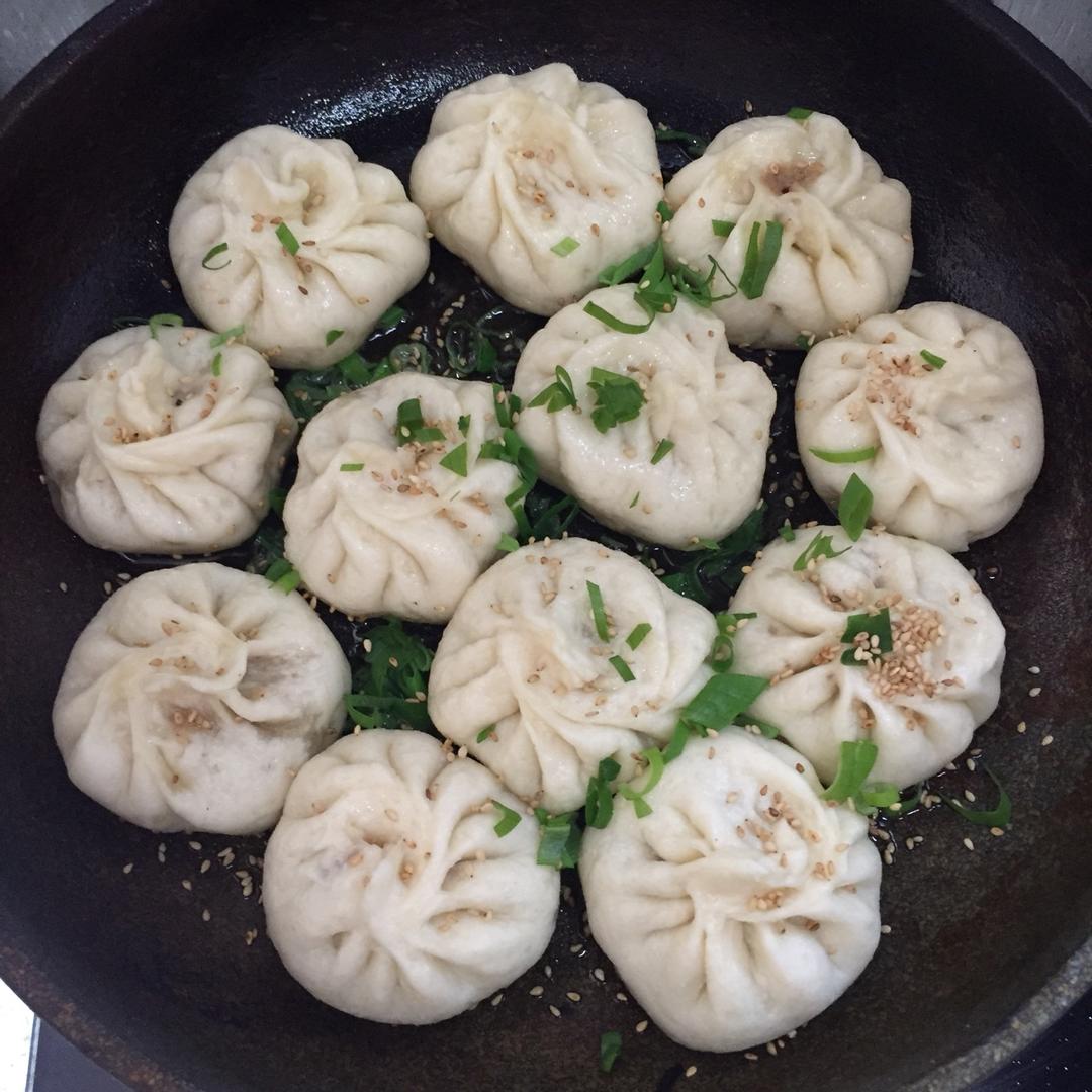 牛肉生煎包